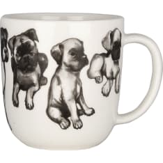 Gold ceramics Dog's Friend Boxer 0.3l Mug