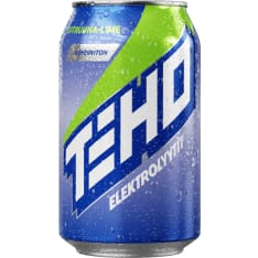 TEHO Elektrolyte drink Lemon-lime 0,33 l can