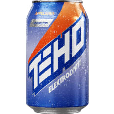 TEHO Elektrolyte drink Orange 0,33 l can
