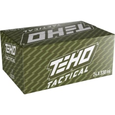 TEHO Tactical Lemon + Magnesium energy drink 24x0,33 fit can