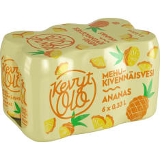 Olvi KevytOlo Ananas 0,33l 6-pack mehukivennäisvesi