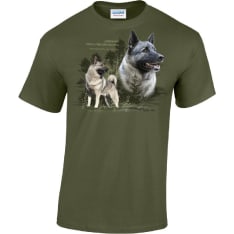 Mikebon Gray Norwegian Elk T-Shirt