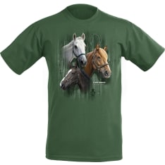 Mikebo's Three Horses T-shirt