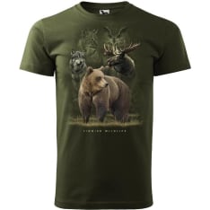 Mikebon Karhu Finnish Wildlife t-paita