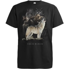 Mikebon Wolf Finnish Wildlife T-shirt