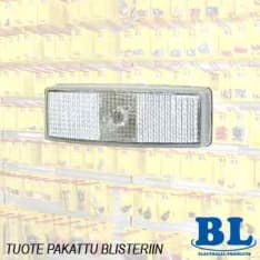 BL kirkas sivuvalo heijastimella