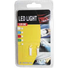 C-Bright 12V KW2X4,6d white LED bulb pair