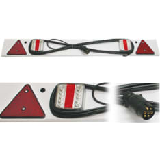 Autoline 12V 1.22m LED rear light panel
