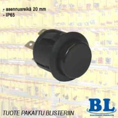 BL off/on IP65 palautuva painonappi