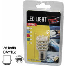 C-Bright 12V BAY15d white LED bulb