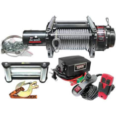 Rock 24V 8170kg winch with cable