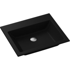 RH Geneva black 50 composite basin