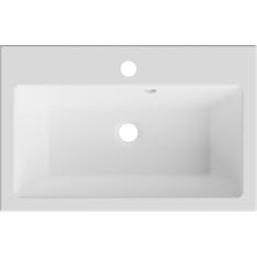 RH Geneva white 60 composite basin
