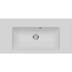 RH Geneva white 80 composite basin