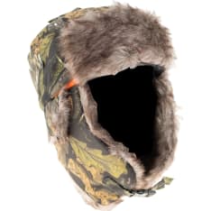 Snow Fox Thermo Plus Camo/Oranssi käännettävä karvalakki