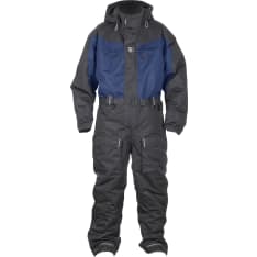 Snow Fox Ice-Lite black/blue thermal coverall