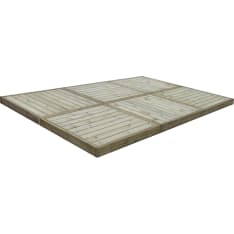 Tammiston Puu  5,76m²,  294x196 cm kestopuu valmisterassi