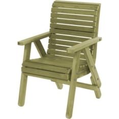 Tammiston Puu Elli chair with extension legs