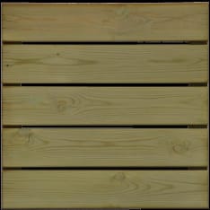 Tammiston Puu 500 x 500 mm x 16 mm green yard tile
