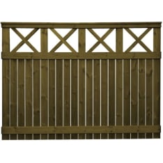 Tammiston Puu Raja 1600 x 2200 mm aitaelementti