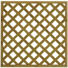 Tammiston Puu Lehto 1200 x 1200 mm fence element
