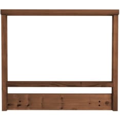 Oak wood Inner corner fence frame