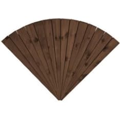 Tammiston Puu Curved 900 mm fence element fan tile