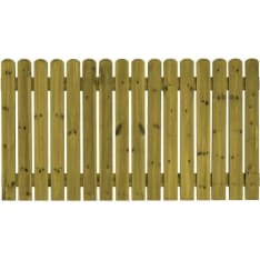 Tammiston Puu Nummi Lux 2000 x 1100 mm aitaelementti