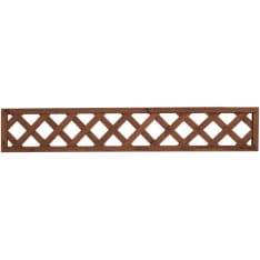 Tammisto Puu Lehto upper part 1800 x 300 mm fence element
