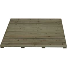 Tammiston Puu Laatta 900 x 900 mm terassilaatta