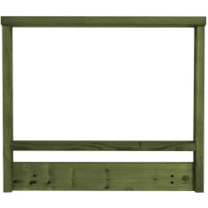 Oak wood Inner corner fence frame