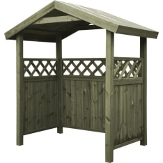 Tammiston Puu Lux waste canopy for two 240 L containers