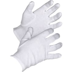 Hand1A 12paria puuvillasormikas aluskäsine