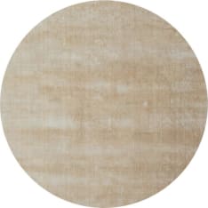 Amanda B Flavia round viscose rug