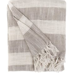 Amanda B Hampton Gray Bedspread