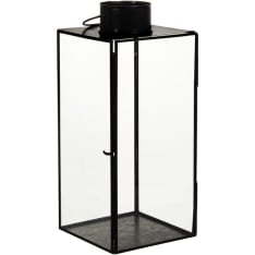Amanda B Deva 15x35cm black lantern