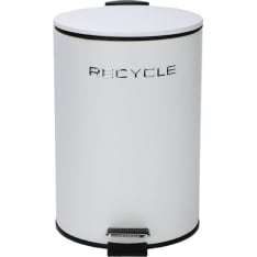 AmandaB white pedal waste 6L
