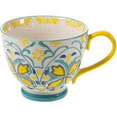 Amandab Green/Yellow Mug