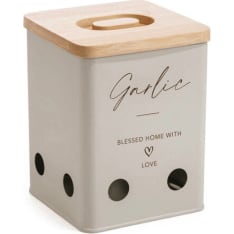 AmandaB Tin jar garlic