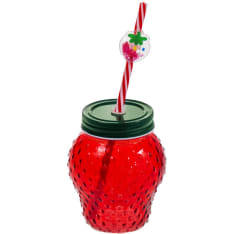 Amandab strawberry 450 ml straw cup
