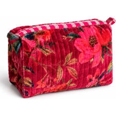 Amanda B Velvet Plum velvet pouch