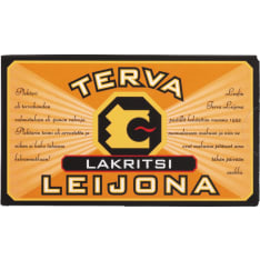 Leijona Tarvalakritsi 32 g lozenge candy box
