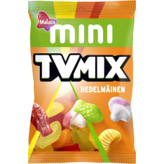 Malaco Mini Tv Mix Fruity 110 g candy bag