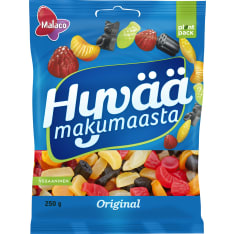 Malaco Hyvää Makumaa Original 250 g bag of candy