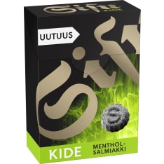 Sisu Kide menthol-salmiakki pastille 80g