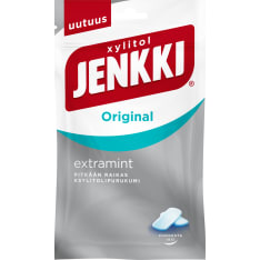 Jenkki Original Extramint xylitol chewing gum 90 g