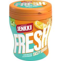 Jenkki Fresh Tasty Orange xylitol chewing gum 70g