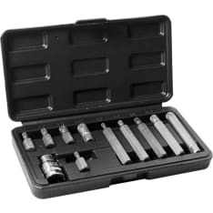 ProMaster 1/2" 11-piece XZN bit set
