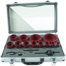 Procat 16-76 mm 15-piece hole saw set