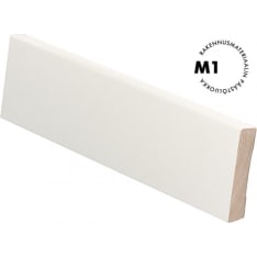 ET Moldings 12x58x3000 mm pine white skirting board